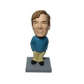 Stock Body Casual Blue Sweater Male Bobblehead